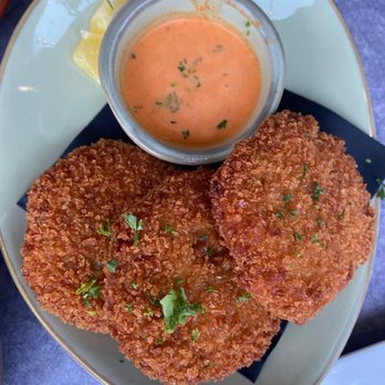 Mochuelo - Crab Cakes - Tapas/Small Plates Near Me - Fresno, California Mochuelo - Crab Cakes - Tapas/Small Plates Near Me - Fresno, California