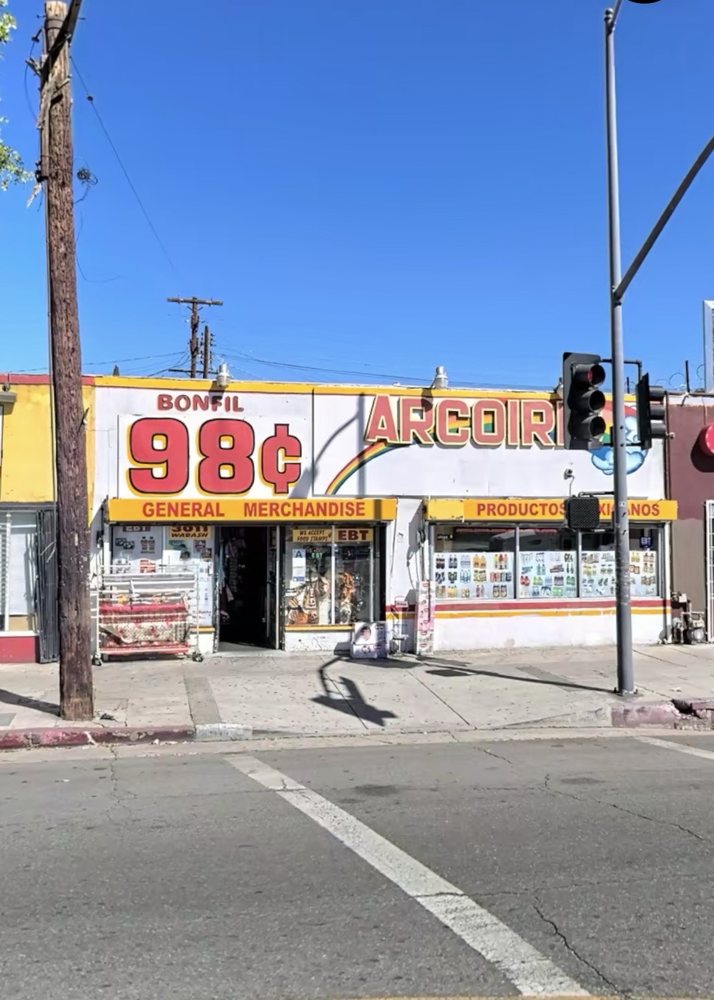 ARCOIRIS 98 3011 Wabash Ave, Los Angeles, California Discount Store