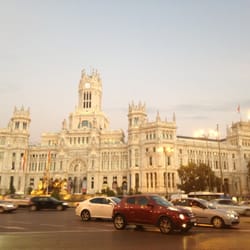 Plaza de Cibeles - Sunset en la diosa cibeles! #ideal