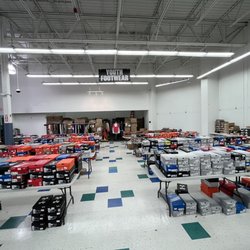 DICK'S Warehouse Sale - They have TONS of shoes!!