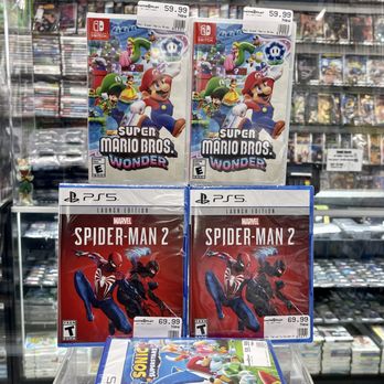 Gameplay - Sonic, Spider-man 2, and Super Mario Wonder! - Toy Stores Near Me - Los Angeles, California Gameplay - Sonic, Spider-man 2, and Super Mario Wonder! - Toy Stores Near Me - Los Angeles, California