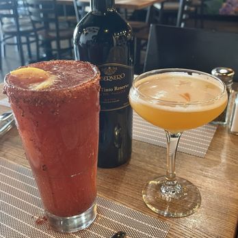 Chicha Peruvian Kitchen - Michelada and Maracuya sour - Peruvian Near Me - Roseville, California