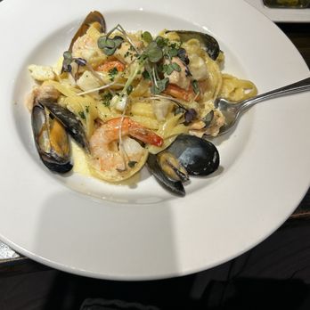 La Bocca Restaurant - Seafood pasta - Mediterranean Near Me - Whistler, British Columbia