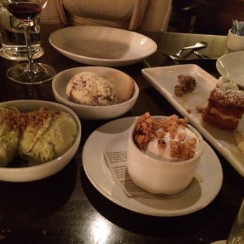 Ecco Midtown - Desert time. - Modern European Near Me - Atlanta, Georgia