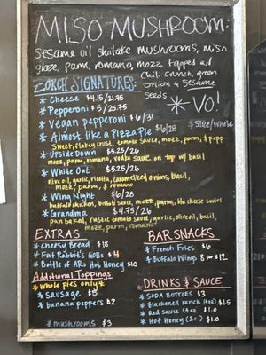 Menu photo 1 Zorch Pizza Richmond, VA Menu photo 1 Zorch Pizza Richmond, VA