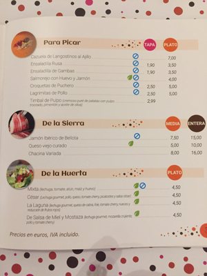 Menu photo 4 La Laguna Gerena, SE