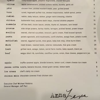 AnnaLena - Menu - Canadian (New) Near Me - Vancouver, British Columbia AnnaLena - Menu - Canadian (New) Near Me - Vancouver, British Columbia