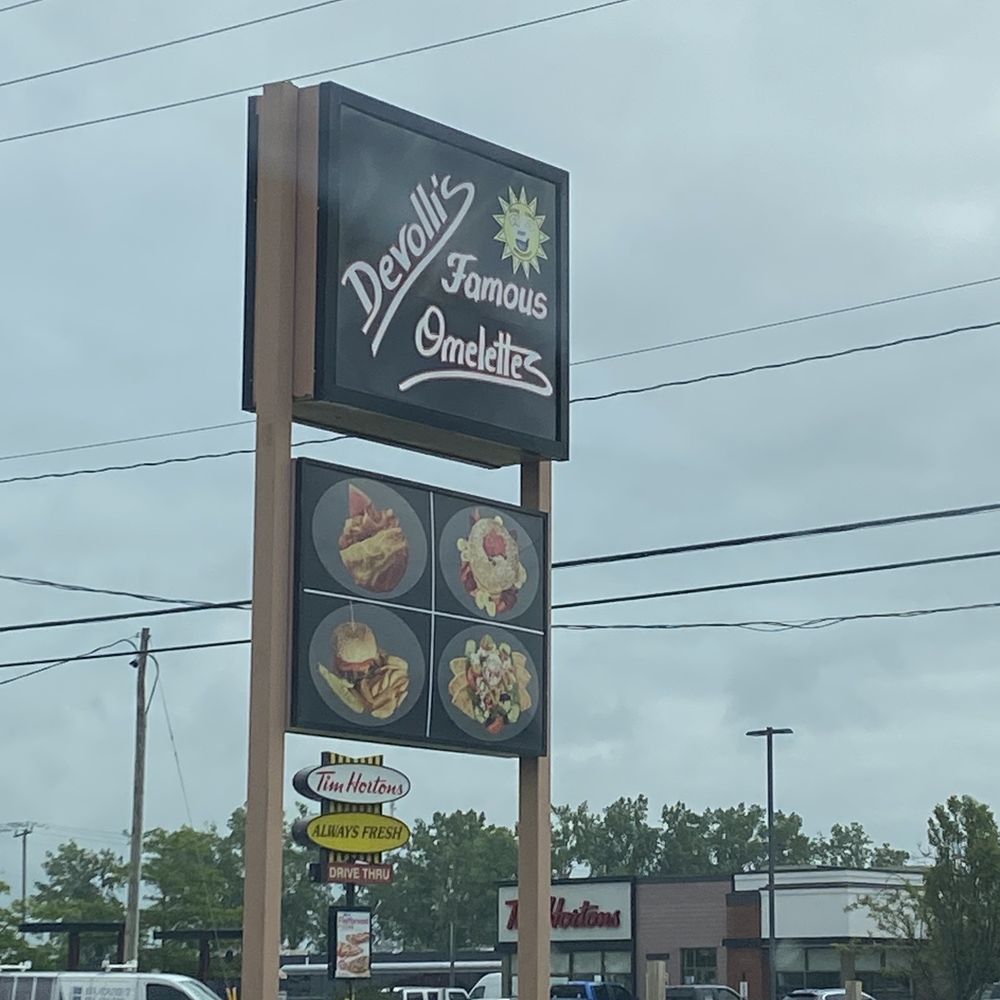 Devolli's - Sign - Breakfast & Brunch Near Me - Windsor, Ontario Devolli's - Sign - Breakfast & Brunch Near Me - Windsor, Ontario