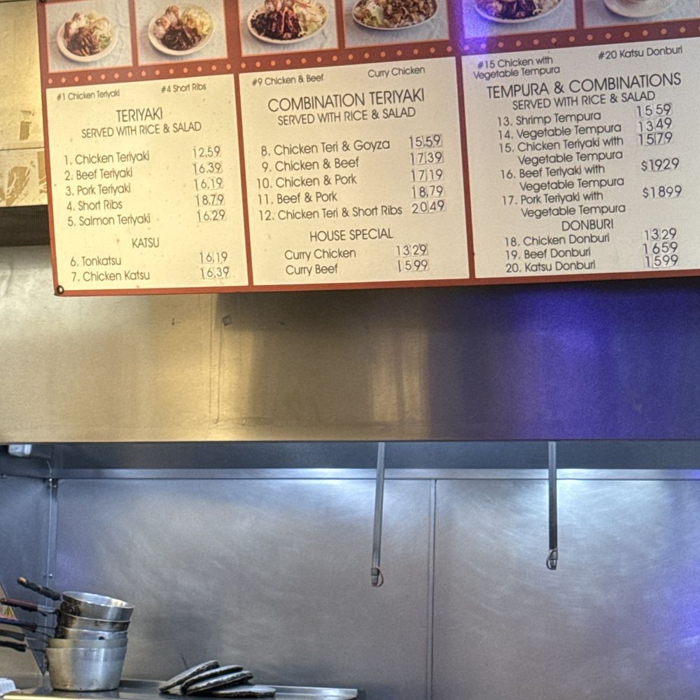 Toshio's Teriyaki - Menu1 - Japanese Near Me - Seattle, Washington Toshio's Teriyaki - Menu1 - Japanese Near Me - Seattle, Washington