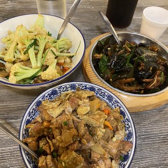 Dong Ting Chun - Three dishes ordered - Chinese Near Me - Edmonds, Washington