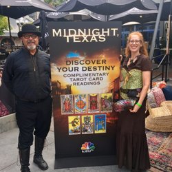 Faerie Tarot - Comicon! Providing readings to help promote premiere of Midnight, Texas