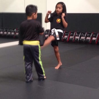 Ekata Training Center - Isabella practicing her kicks! - Martial Arts Near Me - Valencia, California