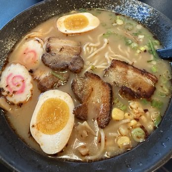 Mulan Asian Kitchen - Spicy Shoyu Ramen with Pork - Asian Fusion Near Me - Forest Hill, Texas