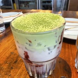 08/03/2026 - Wildberry Matcha Latte $7 08/03/2026 - Wildberry Matcha Latte $7
