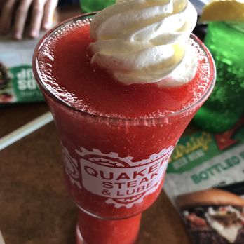 Quaker Steak & Lube - Strawberry daiquiri - Chicken Wings Near Me - Sandusky, Ohio Quaker Steak & Lube - Strawberry daiquiri - Chicken Wings Near Me - Sandusky, Ohio