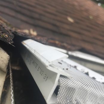 LeafFilter - mesh hanging, gaps - Gutter Services Near Me - Denver, Colorado LeafFilter - mesh hanging, gaps - Gutter Services Near Me - Denver, Colorado