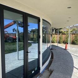 Benchmark - 16 foot wide radius glazing