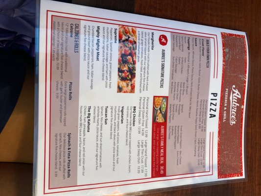 Menu photo 5 Aubree's Pizzeria & Grill Grand Blanc, MI Menu photo 5 Aubree's Pizzeria & Grill Grand Blanc, MI