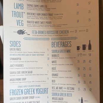Souvla - Menu - Greek Near Me - San Francisco, California Souvla - Menu - Greek Near Me - San Francisco, California