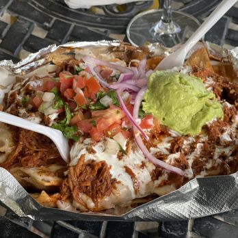 Mayitas Sinaloense Cuisine - Chilorio nachos were scrumptious. A must try! - Food Trucks Near Me - Homeland, California