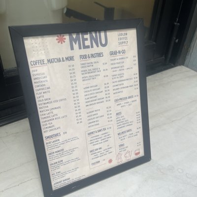 Menu photo 1 Ludlow Coffee Supply Miami, FL Menu photo 1 Ludlow Coffee Supply Miami, FL