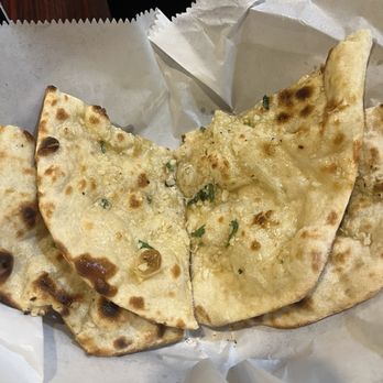 North South Tadka - Garlic Naan - Indian Near Me - Ridgeland, Mississippi