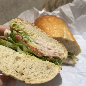 Sausalito Gourmet Delicatessen - Turkey Avocado on sourdough - preserved well for the National park - ask for light mayo - Delis Near Me - Sausalito, California