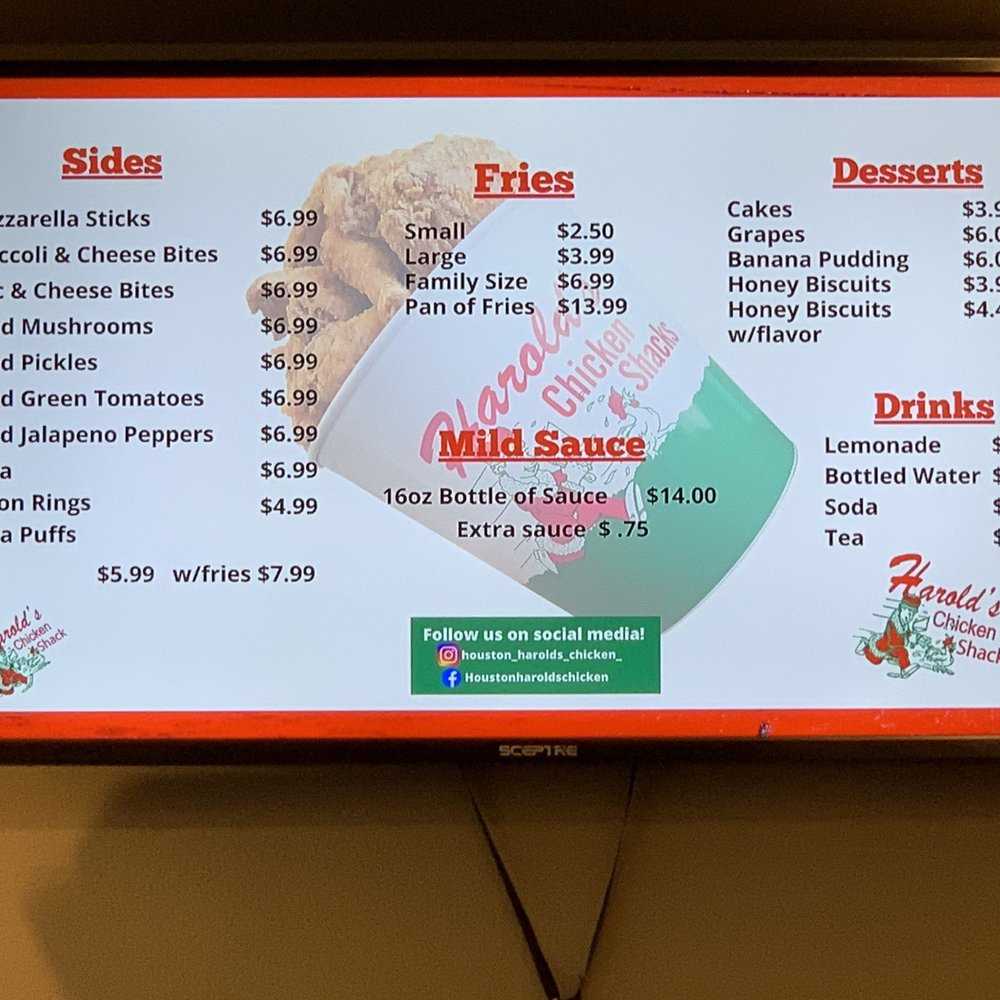 Menu Menu