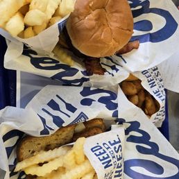 Both orders and cheese curds