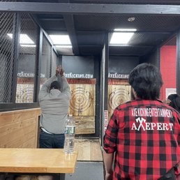 Axe throwing