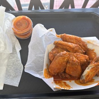 Fyrebird - 10 Piece Wings & Fries - all flats - Buffalo - Chicken Shop Near Me - Gardena, California Fyrebird - 10 Piece Wings & Fries - all flats - Buffalo - Chicken Shop Near Me - Gardena, California