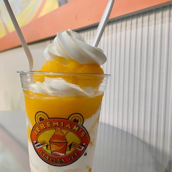 Jeremiah's Italian Ice - Mango Gelati - Desserts Near Me - McKinney, Texas
