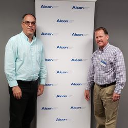 Dr John L Meyers & Associates - Dr. Southby and Dr. Meyers enjoyed touring the Alcon lab this past weekend. Call our office to schedule an appointment and ask about new tec
