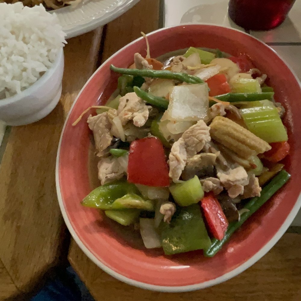 Thai Kitchen Cafe - Pad Ginger - Thai Near Me - Oklahoma City, Oklahoma Thai Kitchen Cafe - Pad Ginger - Thai Near Me - Oklahoma City, Oklahoma