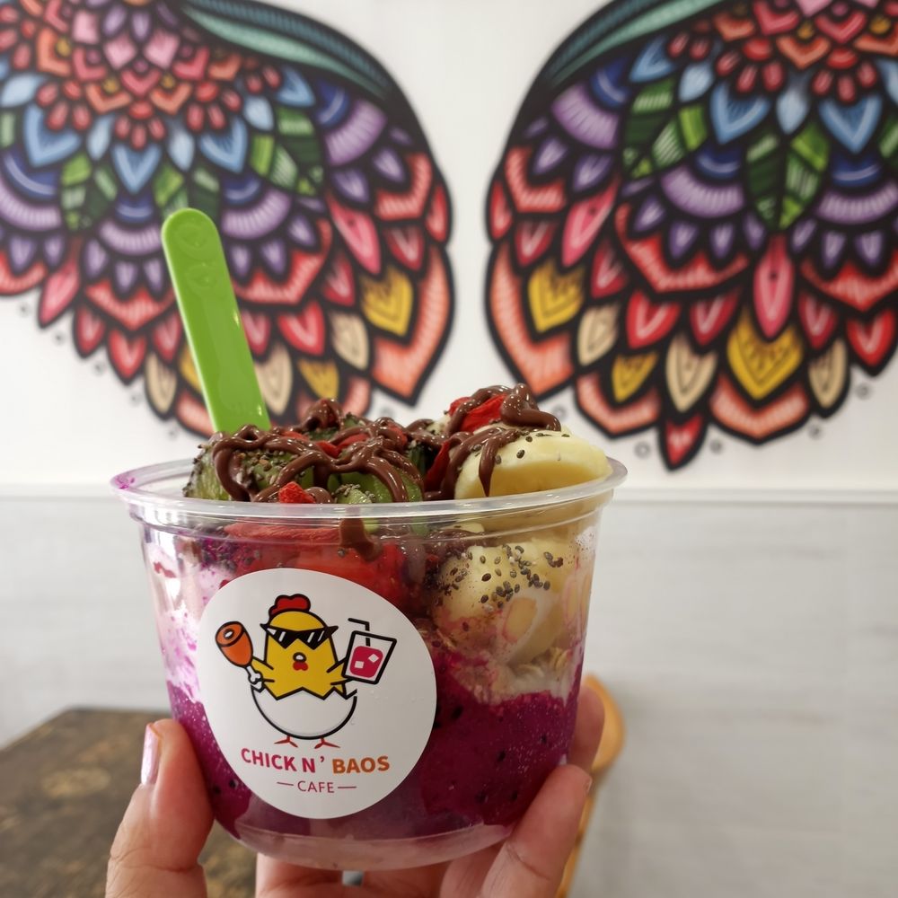 Chick N’ Baos - Stupid Cupid Pitaya Bowl - Acai Bowls Near Me - Brooklyn, New York Chick N’ Baos - Stupid Cupid Pitaya Bowl - Acai Bowls Near Me - Brooklyn, New York