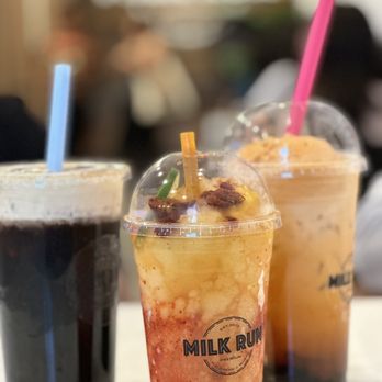 Milk Run - Mangonada | Vietnamese Sea Salt Black Coffee | Vietnamese Coffee Float - Coffee & Tea Near Me - Phoenix, Arizona