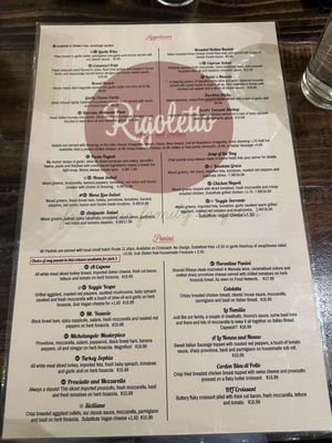 Menu photo 1 Rigoletto Italian Bakery Virginia Beach, VA Menu photo 1 Rigoletto Italian Bakery Virginia Beach, VA