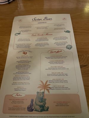 Menu photo 3 Señor Bear Denver, CO