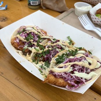 Deckhand Dave's Fish Tacos - Sampler tacos - Food Trucks Near Me - Juneau, Alaska Deckhand Dave's Fish Tacos - Sampler tacos - Food Trucks Near Me - Juneau, Alaska