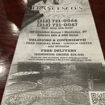 Francesco's Pizza - Pizza Near Me - New York, New York