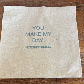 La Central - Napkin - Burgers Near Me - Barcelona, B La Central - Napkin - Burgers Near Me - Barcelona, B