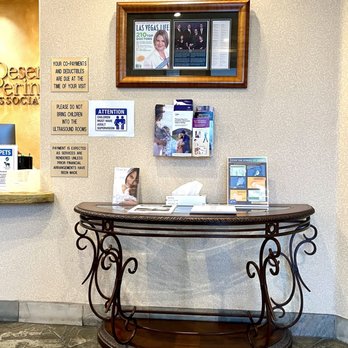 Desert Perinatal Associates - Resource table next to front desk - Obstetricians & Gynecologists Near Me - Henderson, Nevada Desert Perinatal Associates - Resource table next to front desk - Obstetricians & Gynecologists Near Me - Henderson, Nevada