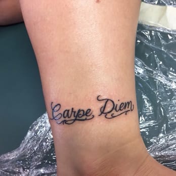 Bone Deep Tattoo - Aj/Lucky tattoo of carpe diem - Tattoo Near Me - Camarillo , California