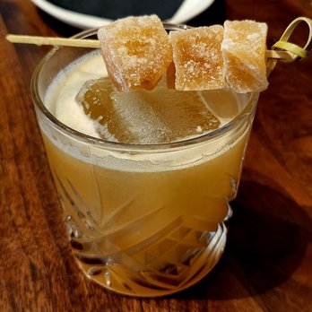Eureka! - Penicillin with 3 candied Ginger slices! - Bars Near Me - Cerritos, California Eureka! - Penicillin with 3 candied Ginger slices! - Bars Near Me - Cerritos, California