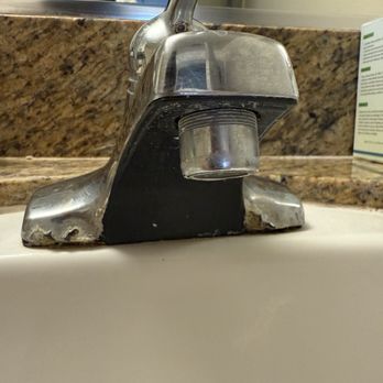 Griffis Pine Avenue - As of 3/29 our bathroom faucet clearly has not been replaced yet my service request from 3/2 was marked as complete. - Apartments Near Me - Long Beach, California