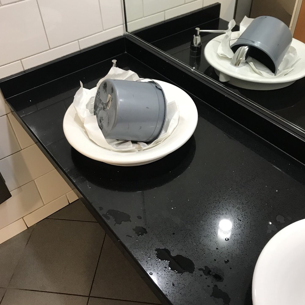 Saw this in the mensroom Saw this in the mensroom