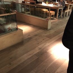 The dinning area