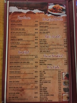 Menu photo 8 Vallarta Mexican Grill Bakersfield, CA