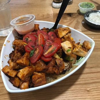 Bolay - Large bowl with lemon chicken and BBQ chicken. $11 - New American Near Me - Gainesville, Florida Bolay - Large bowl with lemon chicken and BBQ chicken. $11 - New American Near Me - Gainesville, Florida