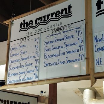 The Current Seafood Bar - Seafood Near Me - Sanford, Florida